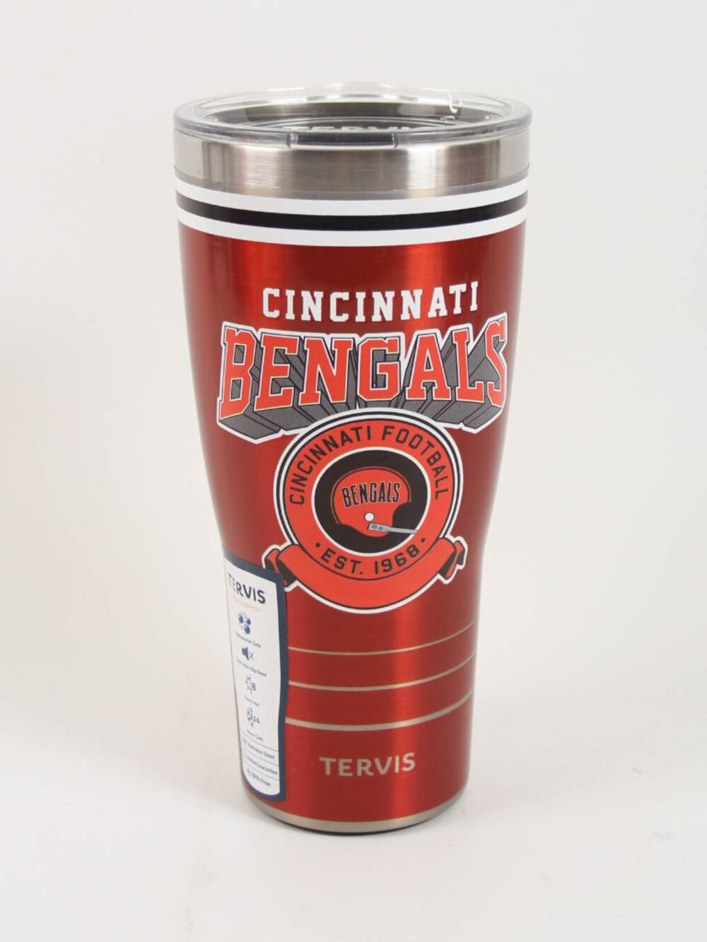 Tervis Cincinnati Bengals 30oz Stainless Steel Tumbler
